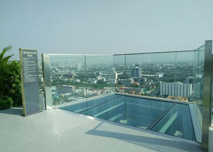 Pool On The Roof, 200m To The Airport Link Bts بانكوك